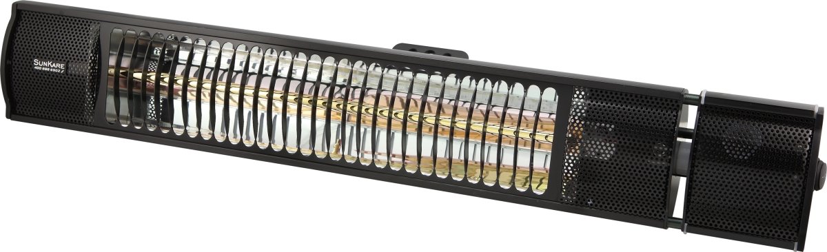 Heatcare Sigma terrassvärmare 2 kW, L:63 cm, svart