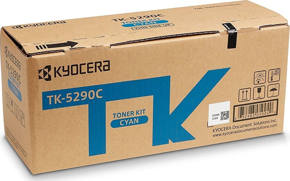 Kyocera TK-5290C Lasertoner, cyan, 13.000s