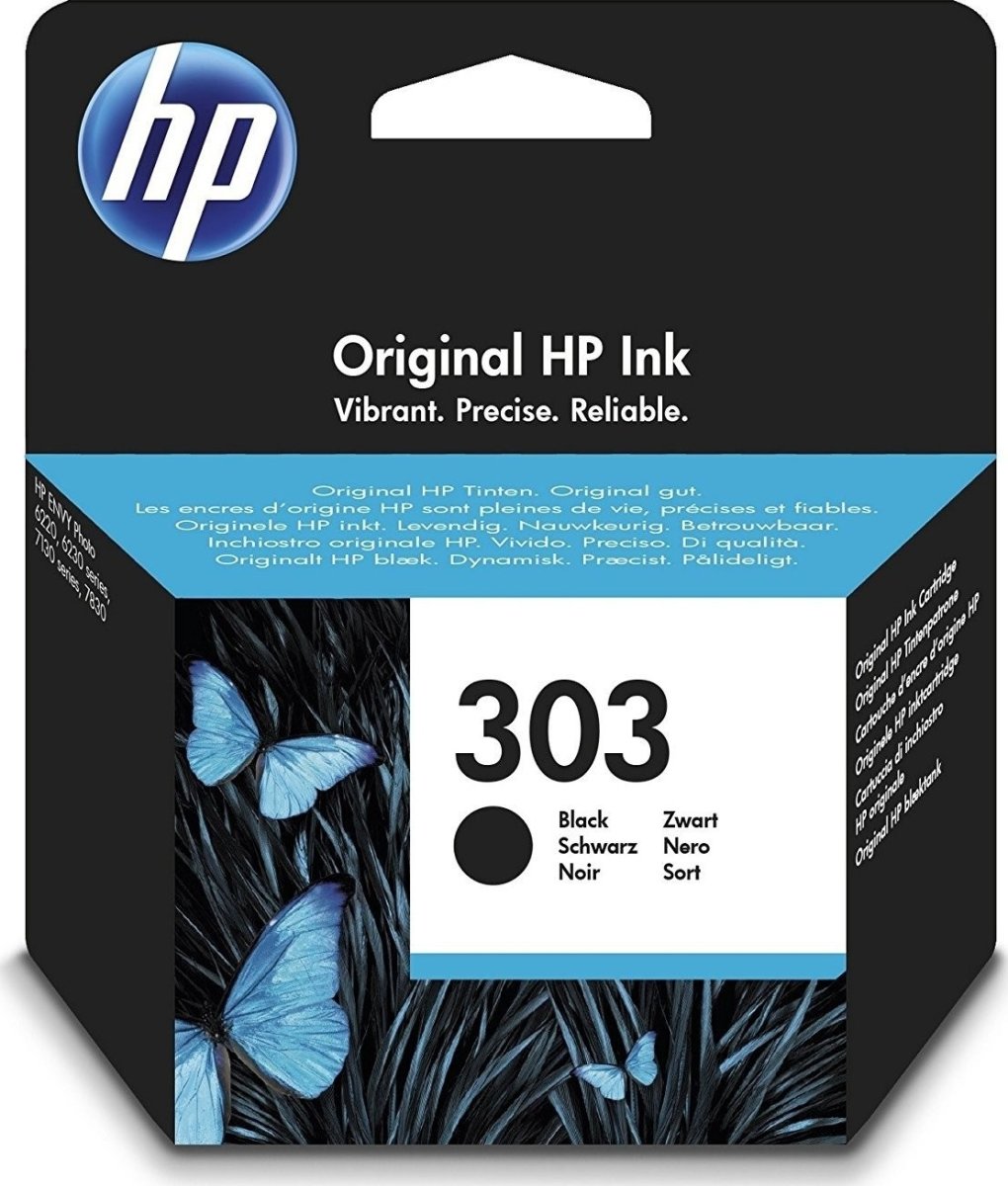 Bläckpatron HP Nr. 303 Svart Blister 4 ml