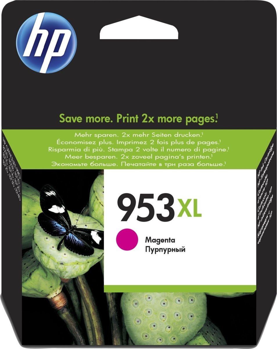 HP nr 953XL bläckpatron, magenta, 1600 s