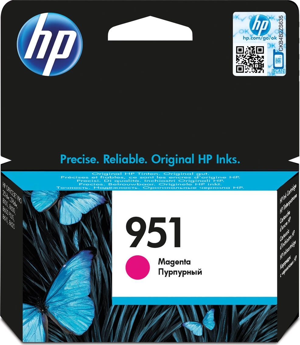 Bläckpatron HP Nr. 951 Magenta 700 sidor