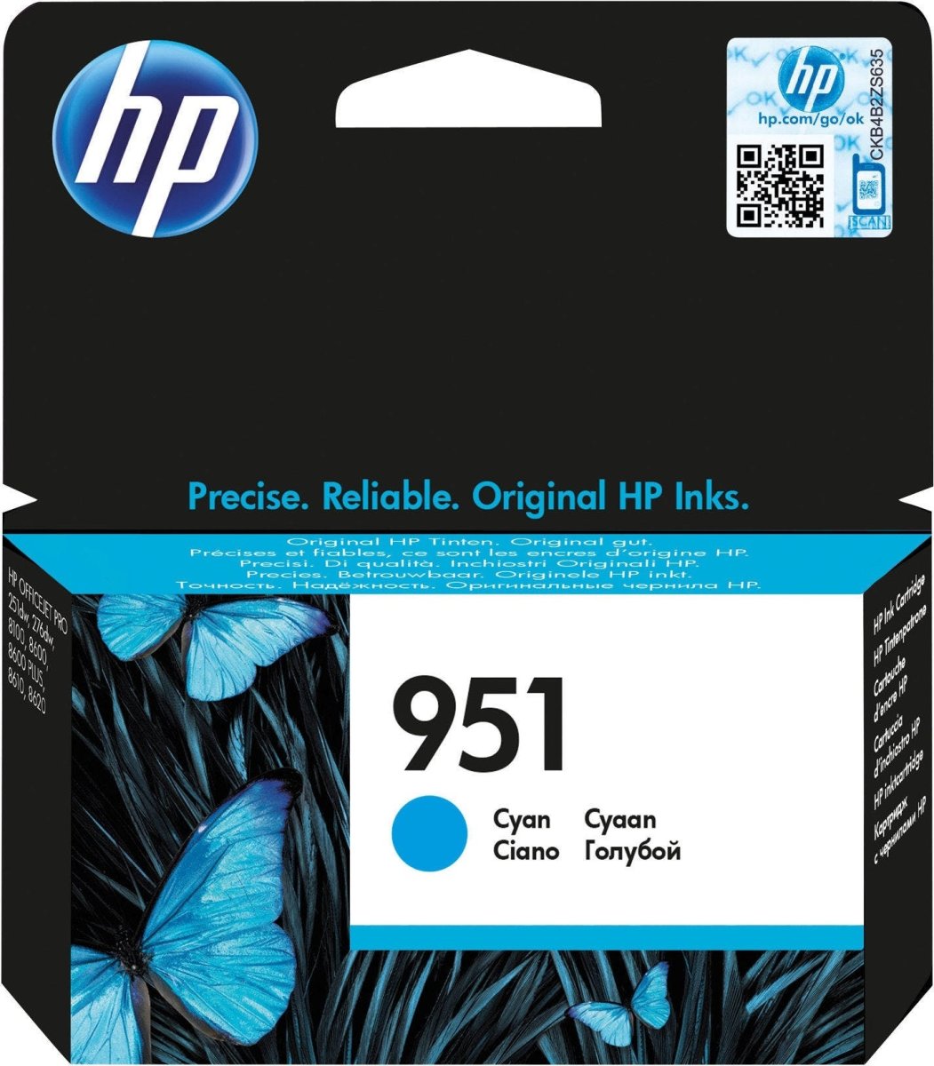 Bläckpatron HP Nr. 951/CN050AE#BGX Cyan 700 sidor