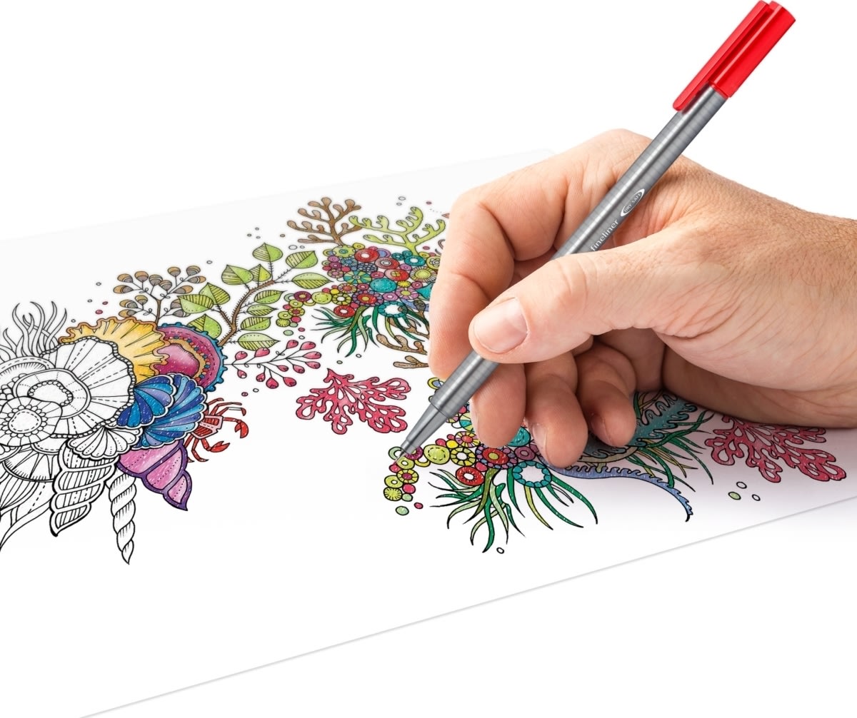 Staedtler Triplus Fineliner 334 Fiberpennor, 20 st