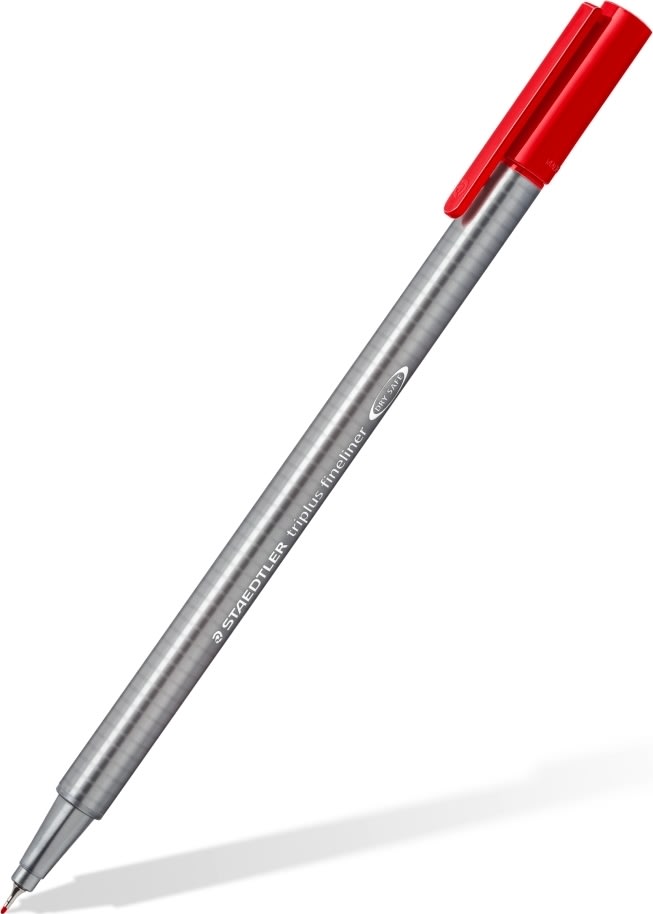 Staedtler Triplus Fineliner 334 Fiberpennor, 20 st