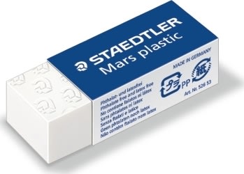 Staedtler Mars Plastic 526 suddgummi, litet