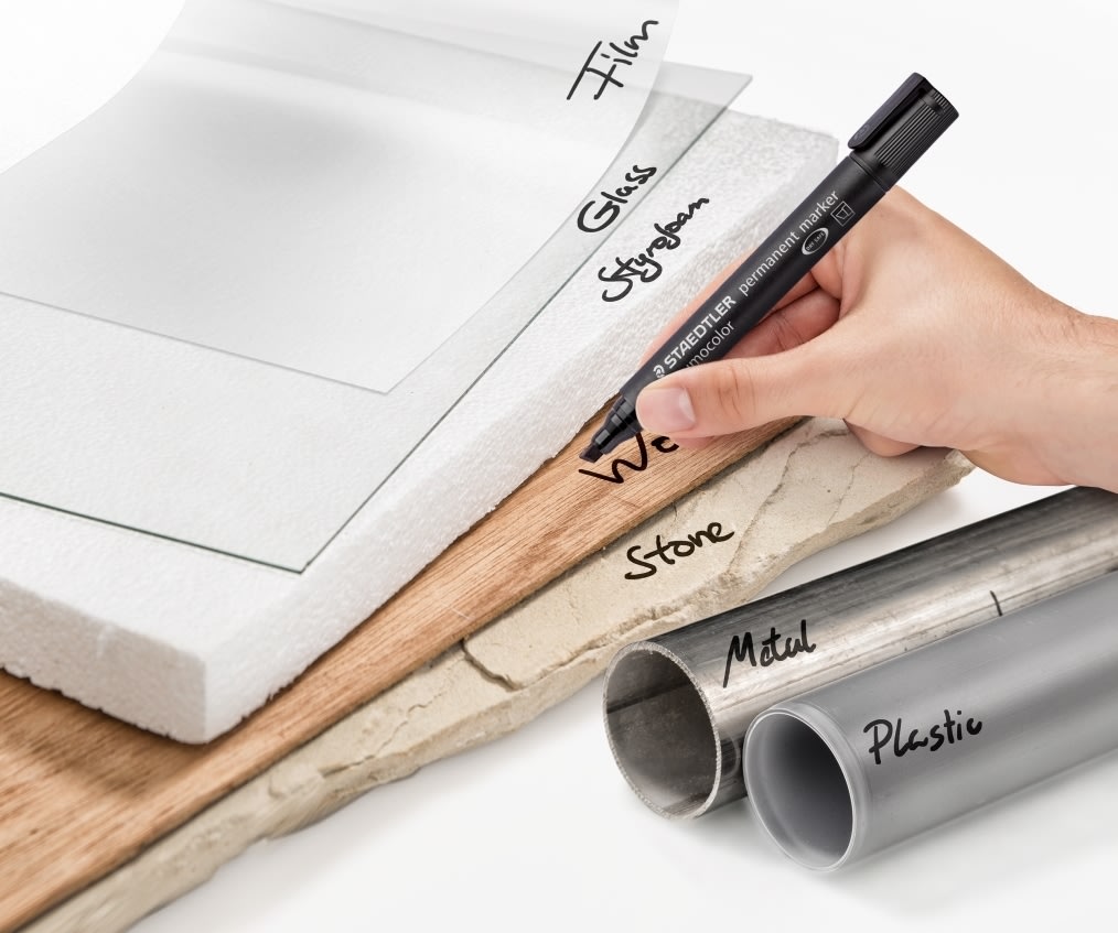 Staedtler Lumocolor 350 Märkpennor, snedskurna, pe