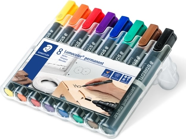 Staedtler Lumocolor 352 Märkpennor, runda, permane