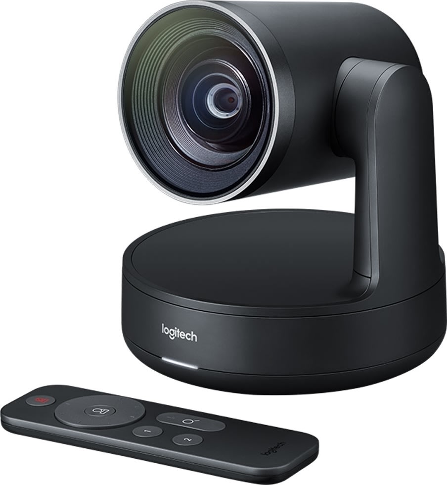 Logitech Rally konferenskamera UHD, svart
