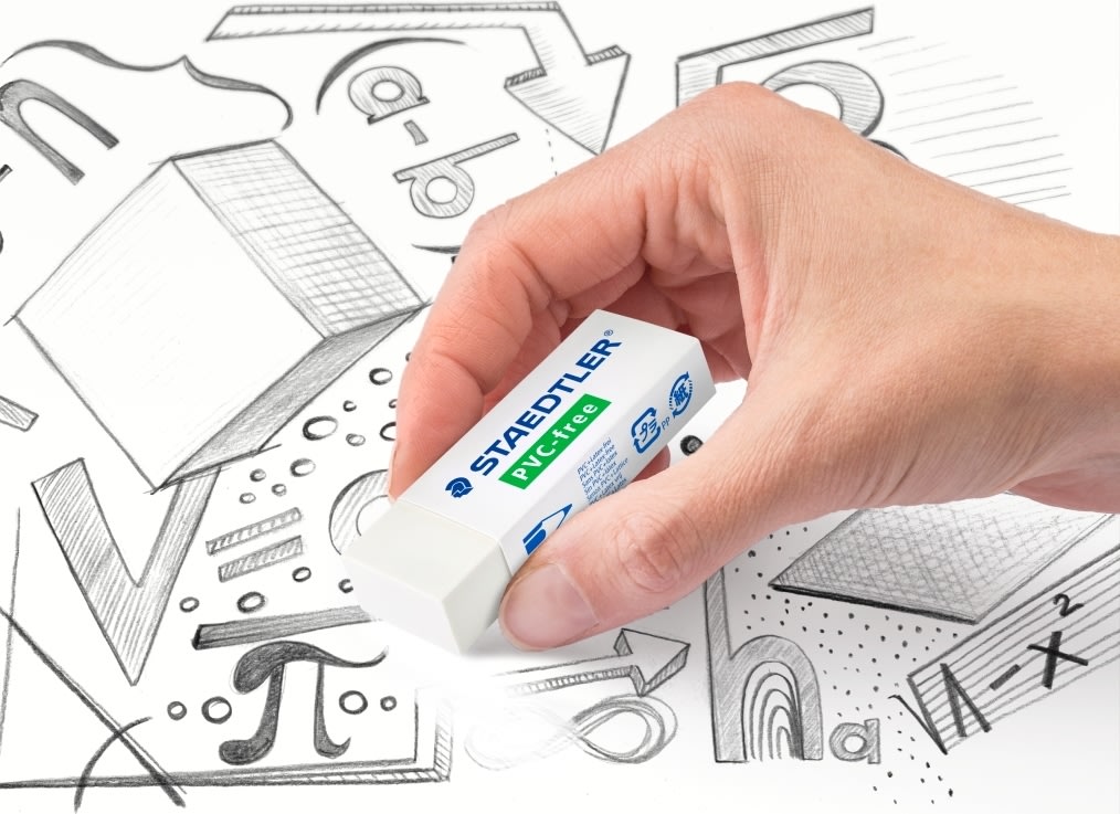 Staedtler 525 PVC-fritt radergummi, stor