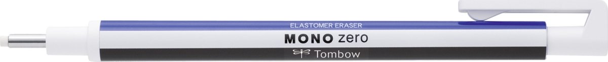 Tombow Mono Zero Round Præcisions Viskepen, hvid