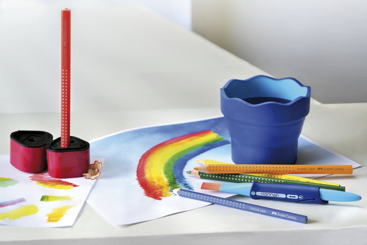 Faber-Castell Grip färgpennor, 24 färger