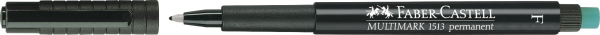 Faber-Castell Multimarker F, permanent, svart