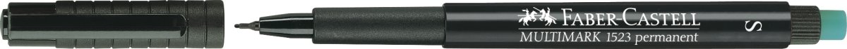 Faber-Castell Multimarker S, permanent, svart