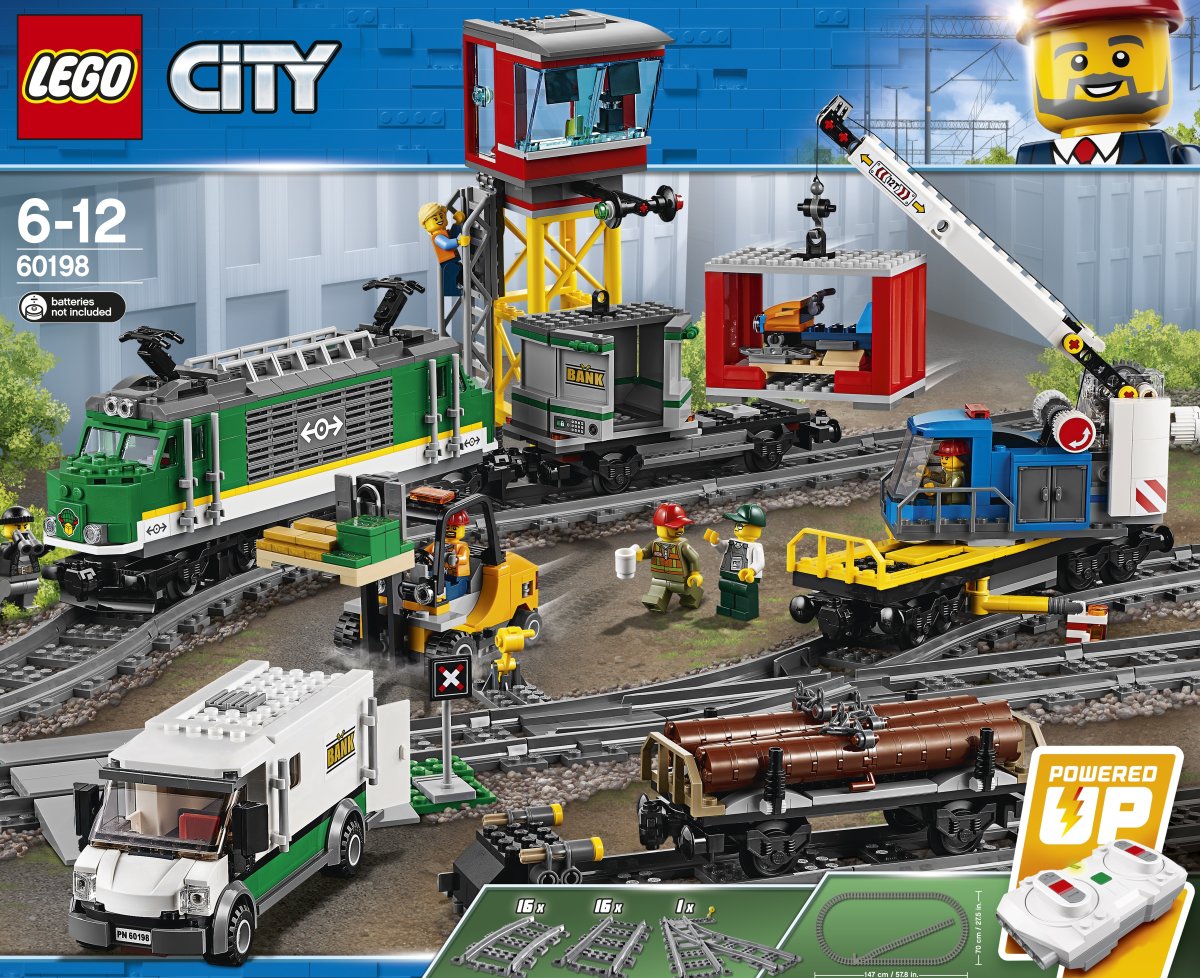LEGO City 60198 Godstog, 6-12 år
