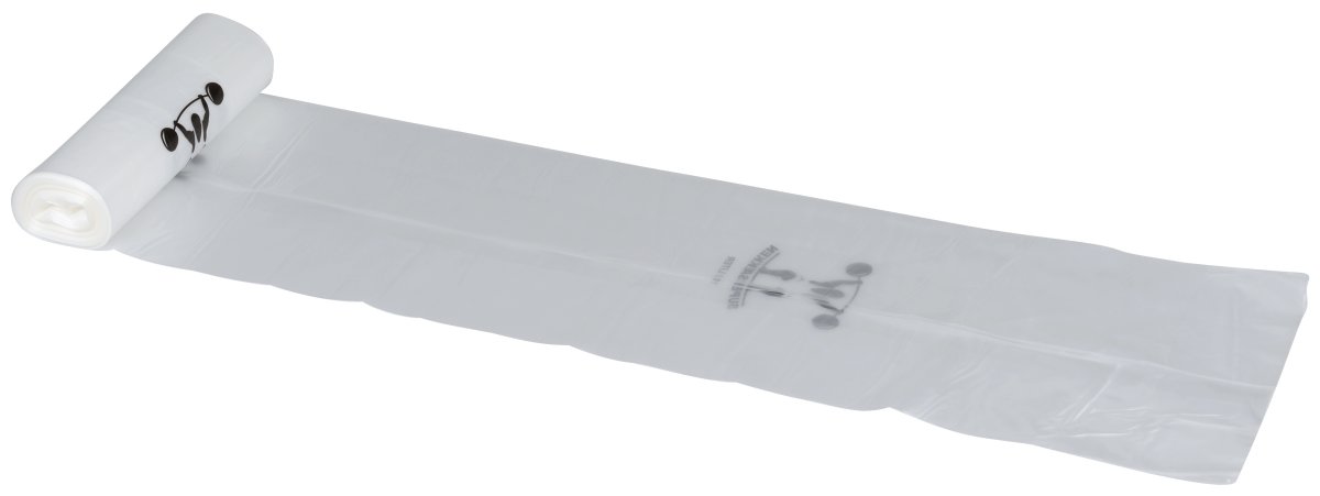 Sopsäck 100 liter, transparent, 10 st