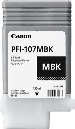 CANON PFI-107 ink cartridge mat black