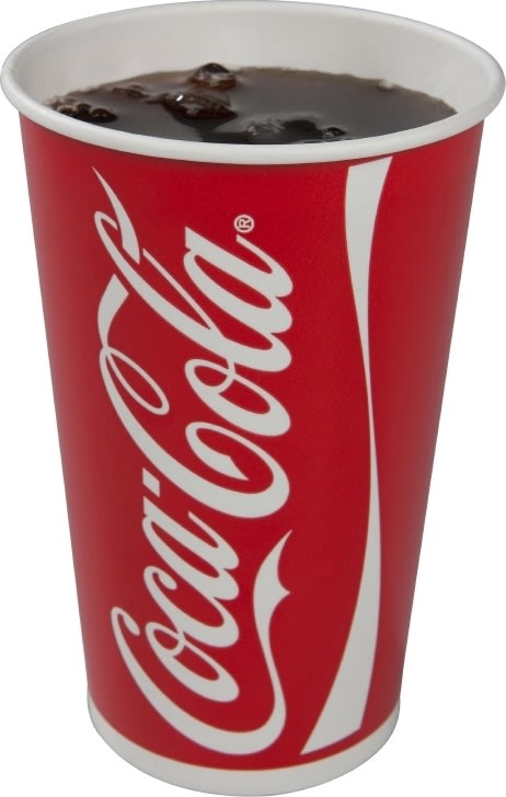 Pappersmuggar, Coca-Cola, 40 cl, 50 st.