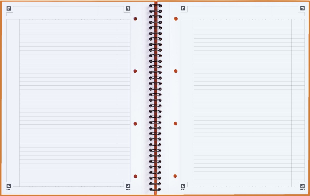 Oxford Int. Notebook Spiralblock A4+, linjerat