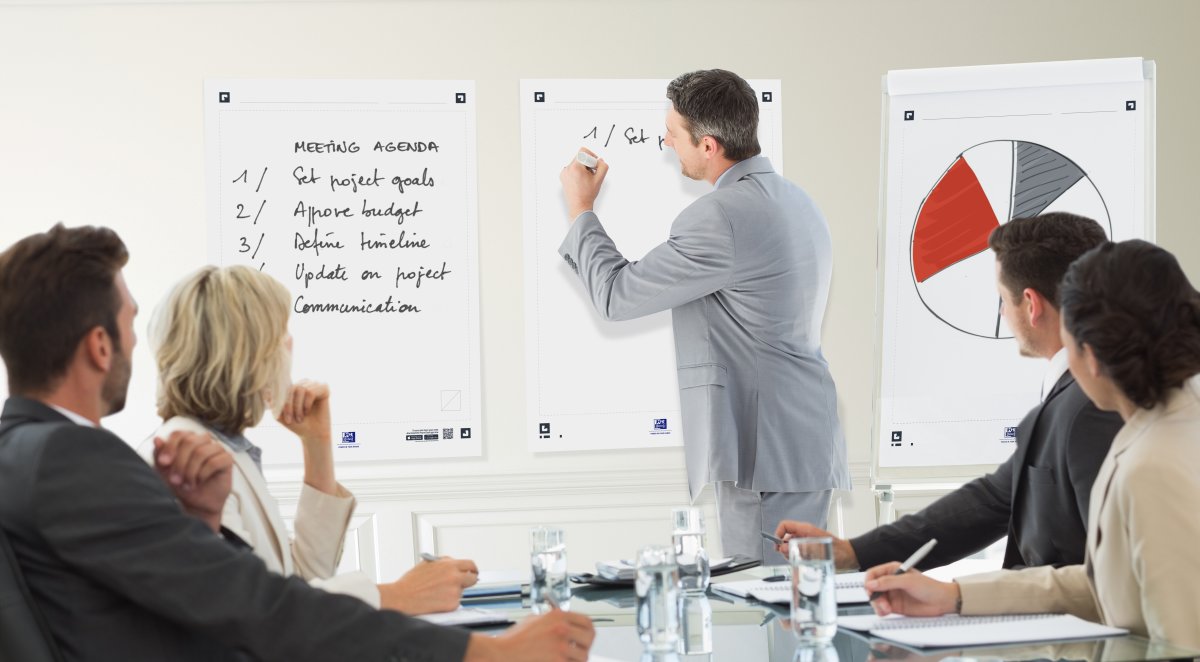 Oxford Smart Chart Sticky Blädderblock 650x800 mm
