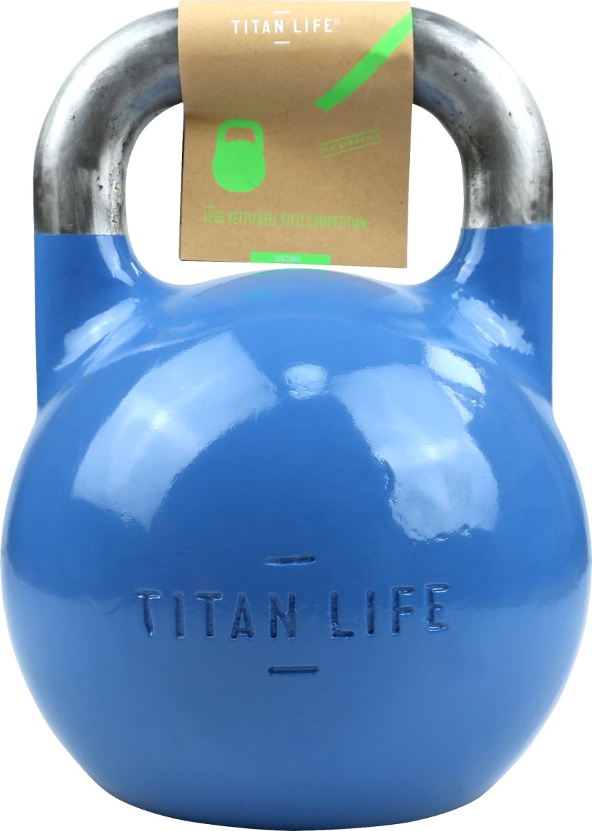 TITAN LIFE Kettlebell Steel Competition | 12 kg
