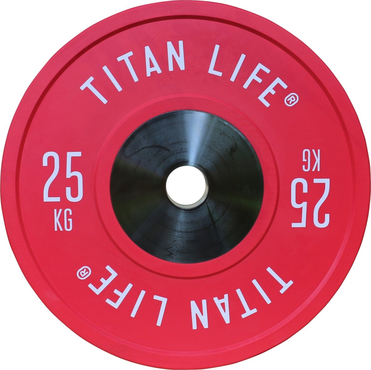 TITAN LIFE Elite Bumper Plate | 25 kg