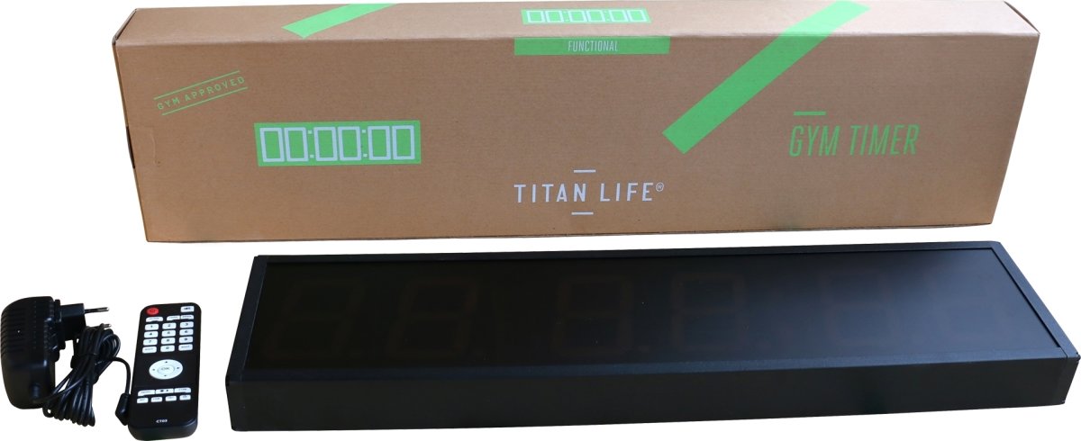 TITAN LIFE digitalt stoppur inkl. fjärrkontroll