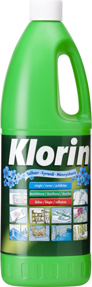 Rengöringsmedel Klorin Tallbarr 1,5 liter
