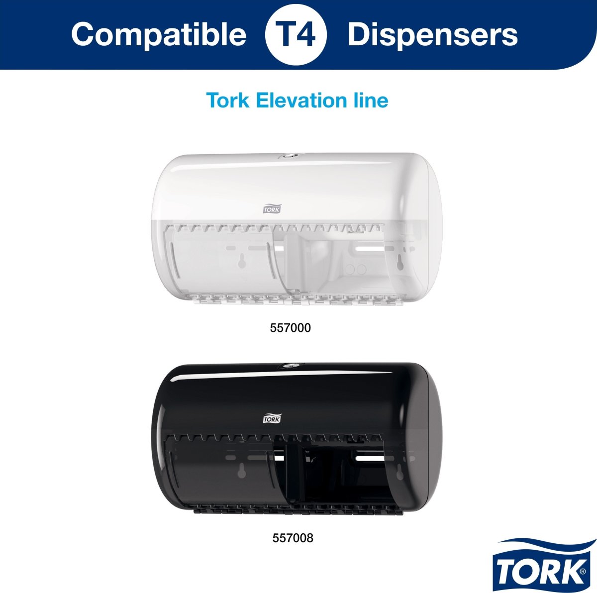Tork T4 Premium toiletpapir, 3-lags, 42 ruller