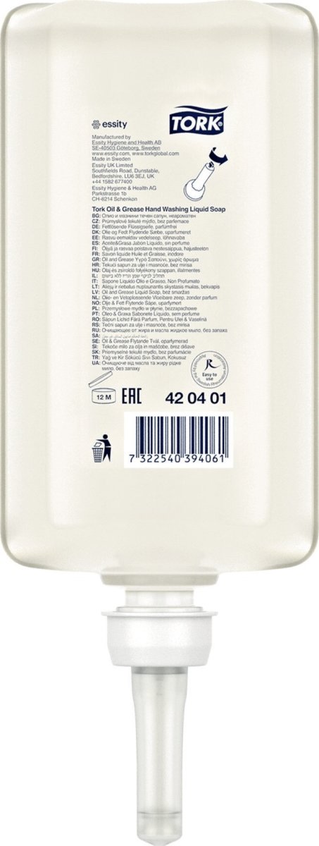 Tork S1 Premium tvål, industri, 1000 ml - | Lomax.se