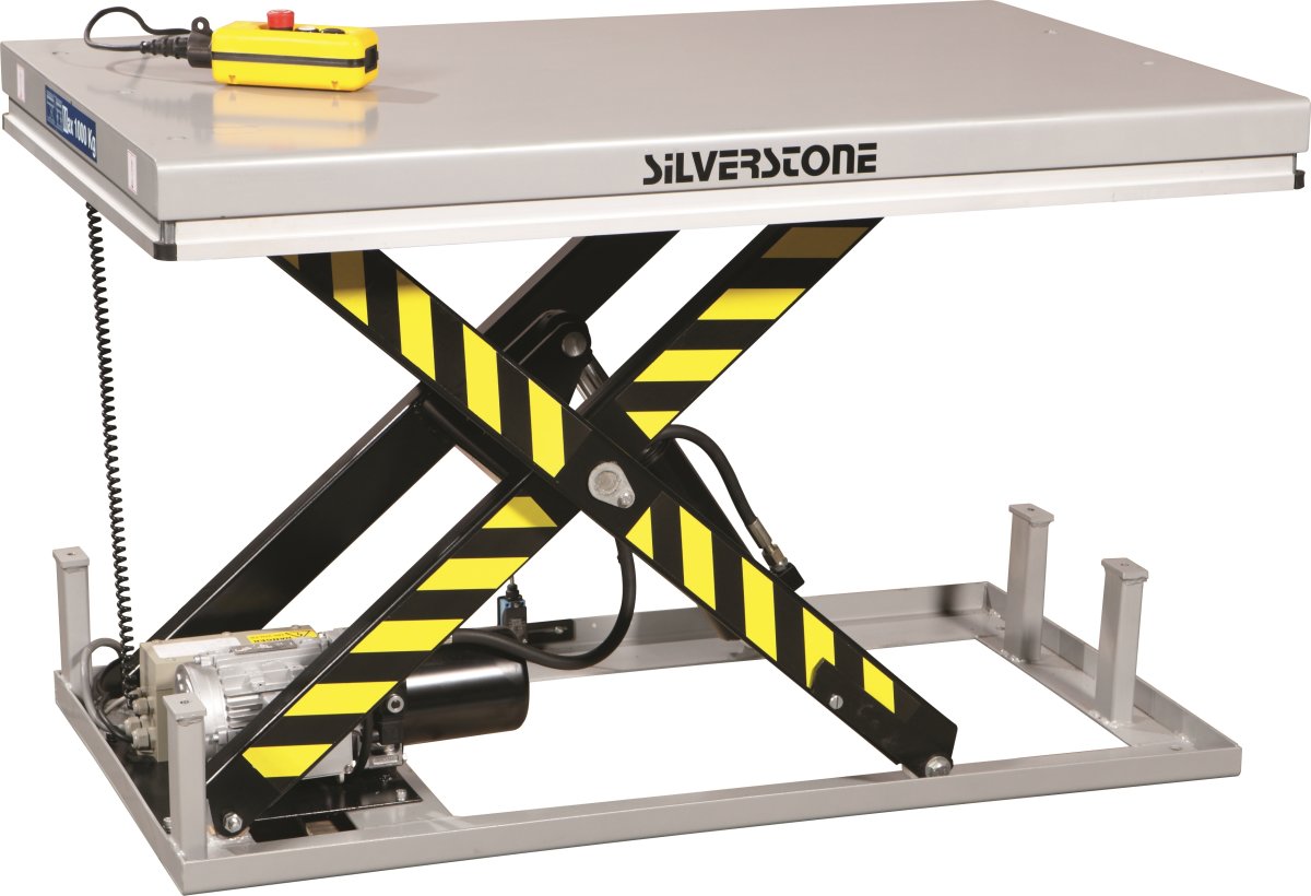 Silverstone El-løftebord, 4000 kg, 300-1400 mm