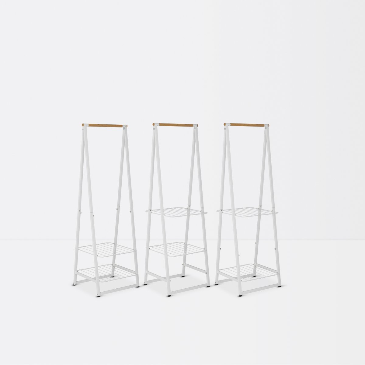 Brabantia Linn Garderobsstativ, smal, vit