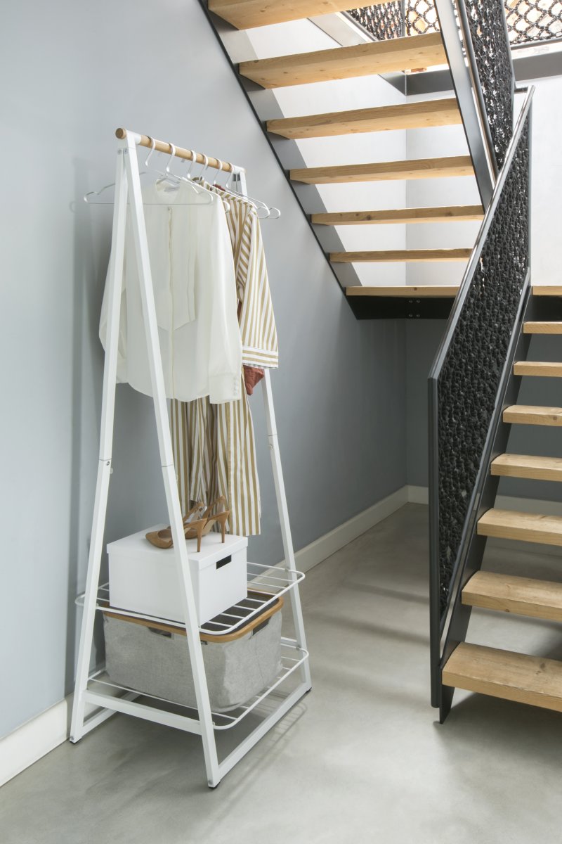 Brabantia Linn Garderobsstativ, smal, vit