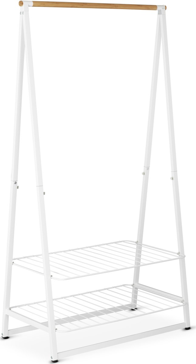 Brabantia Linn Garderobsstativ, Bred, Vit