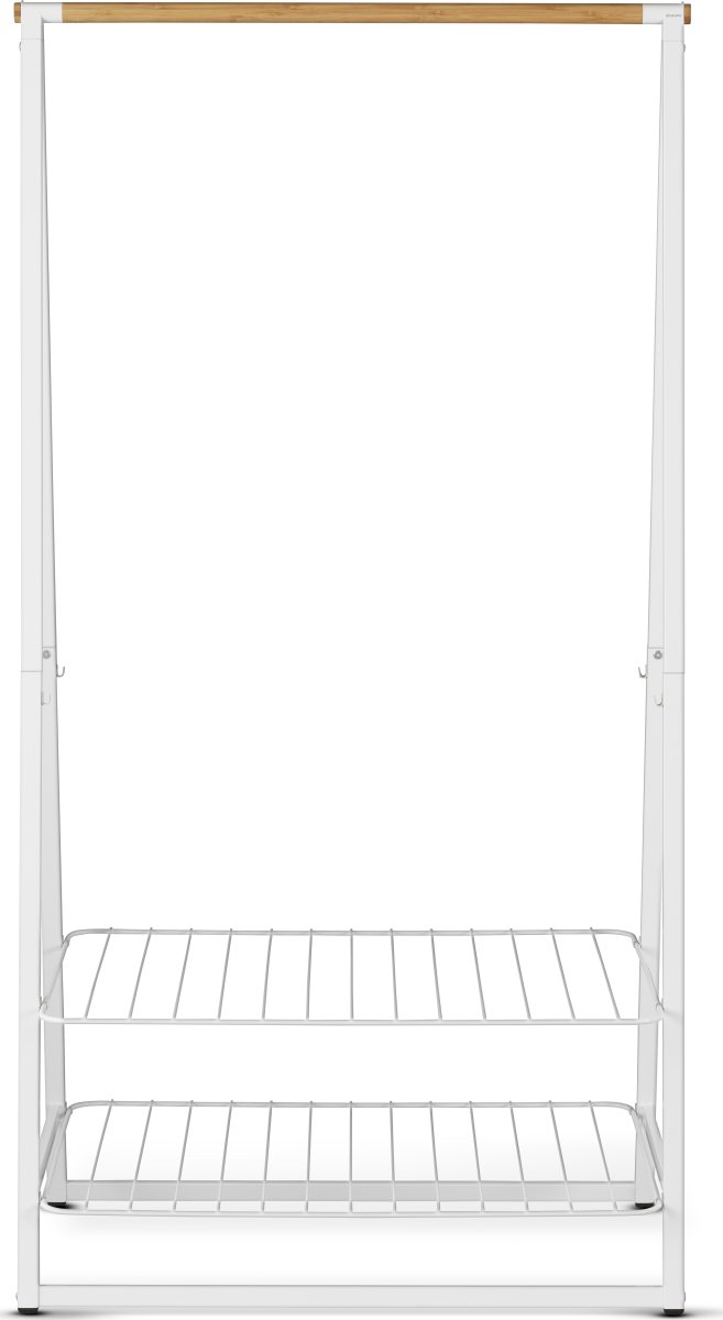 Brabantia Linn Garderobsstativ, Bred, Vit