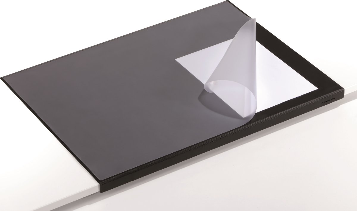 Skrivbordsunderlägg Durable Kantskydd 65x50 cm Sv.