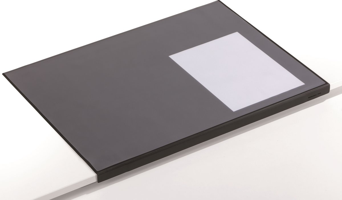 Skrivbordsunderlägg Durable Kantskydd 65x50 cm Sv.