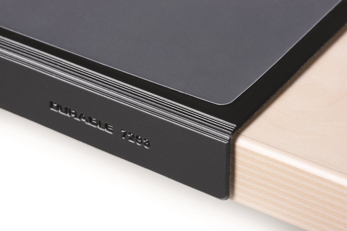 Skrivbordsunderlägg Durable Kantskydd 65x50 cm Sv.