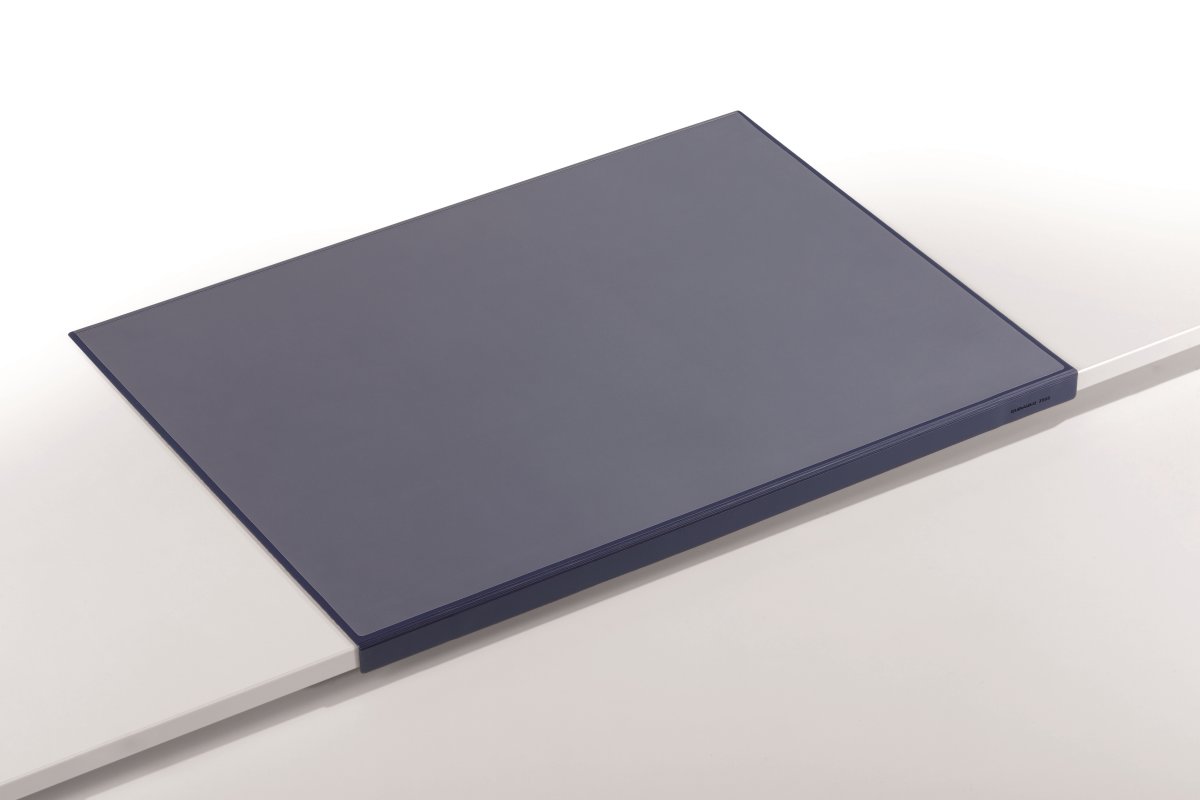 Durable Skriveunderlag m. kantbesk. 65x50 cm, blå