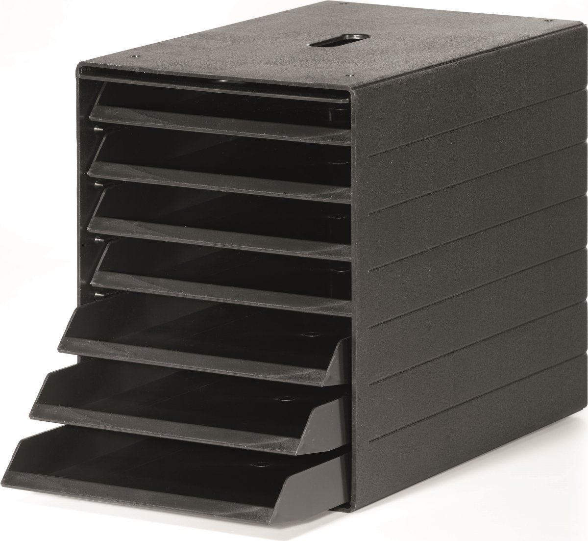 Durable Idealbox Plus lådskåp, 7, Svart