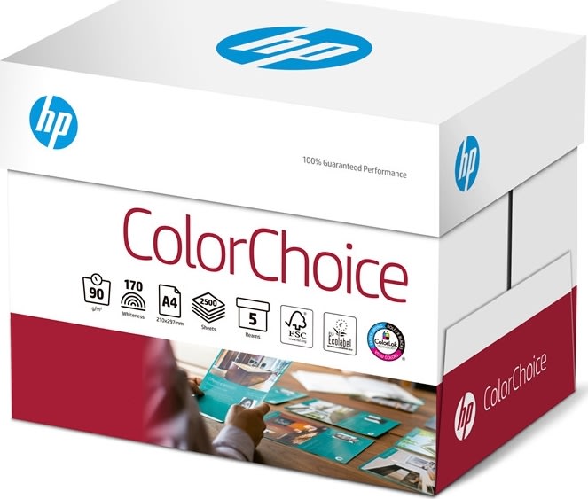 HP ColorChoice Paper, A4 / 90 g / 500 st ark