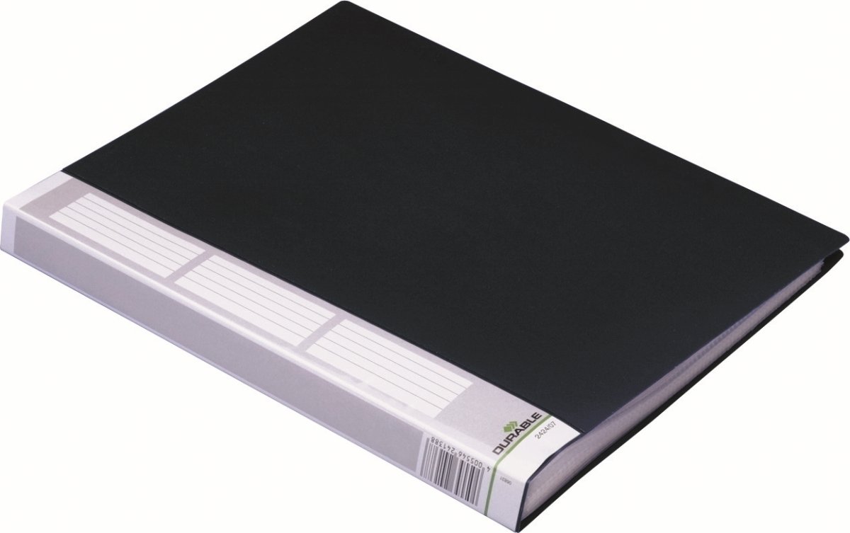 Durable Duralook presentationsmapp med 40 fickor