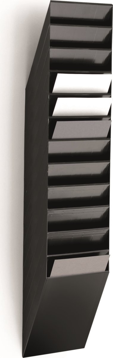 Blankettfack Durable Flexiboxx A4 Stående Svart