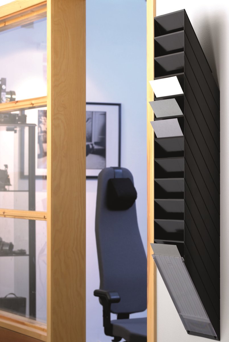 Blankettfack Durable Flexiboxx A4 Stående Svart