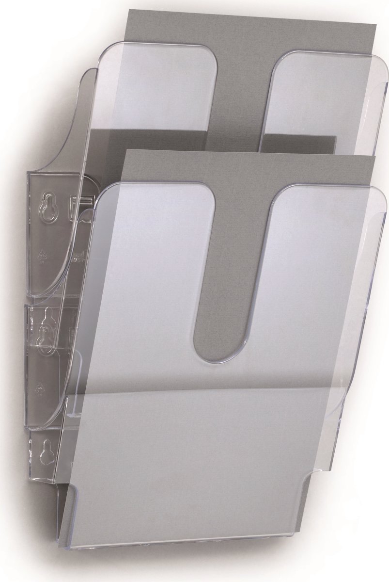 Blankettfack Durable Flexiplus A4 Stående Transp.