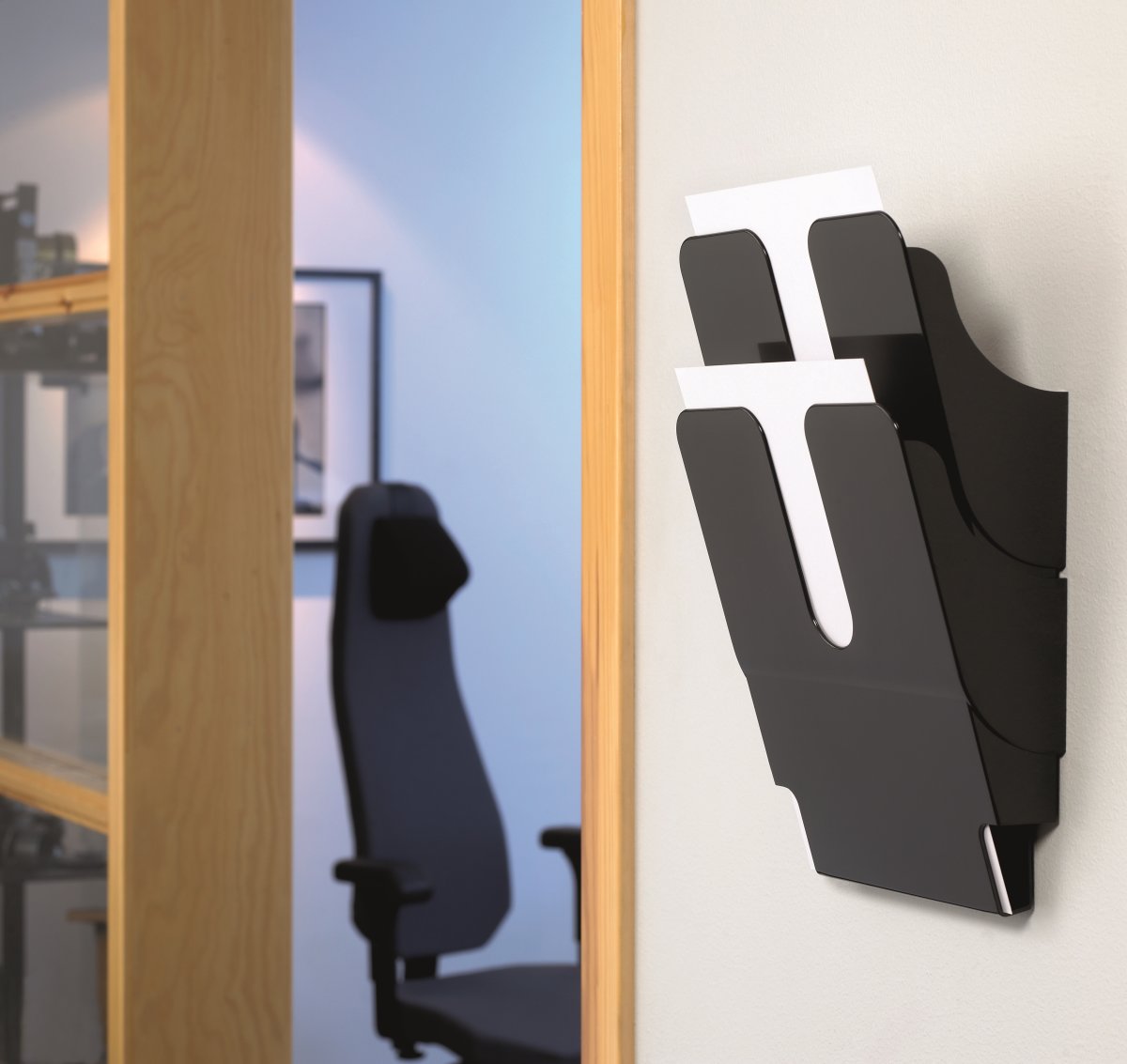 Blankettfack Durable Flexiplus A4 Stående Svart