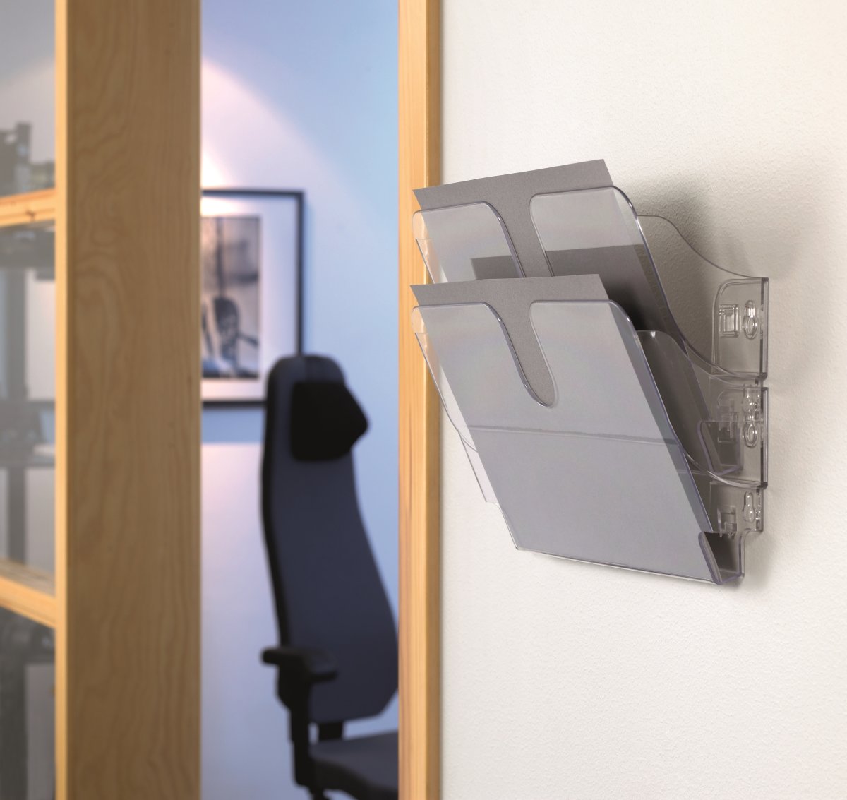 Blankettfack Durable Flexiplus A4 Liggande Transp.