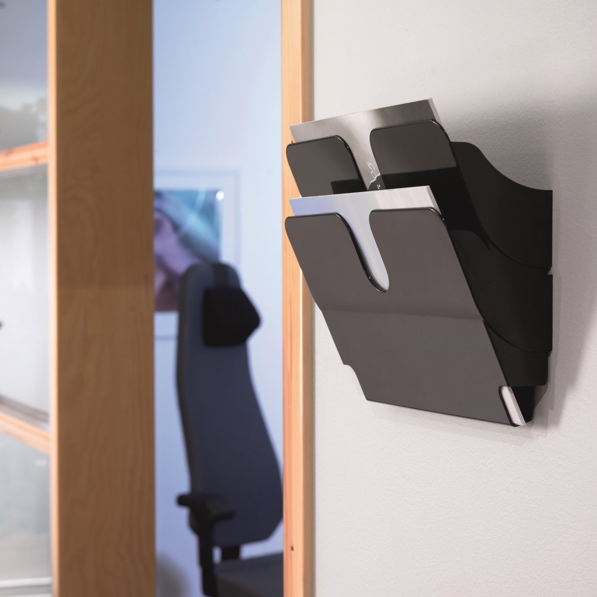 Blankettfack Durable Flexiplus A4 Liggande Svart