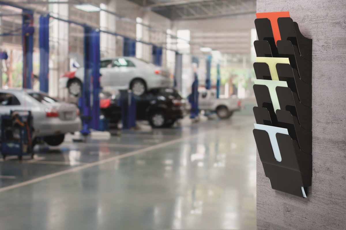 Blankettfack Durable Flexiplus A4 Stående Svart