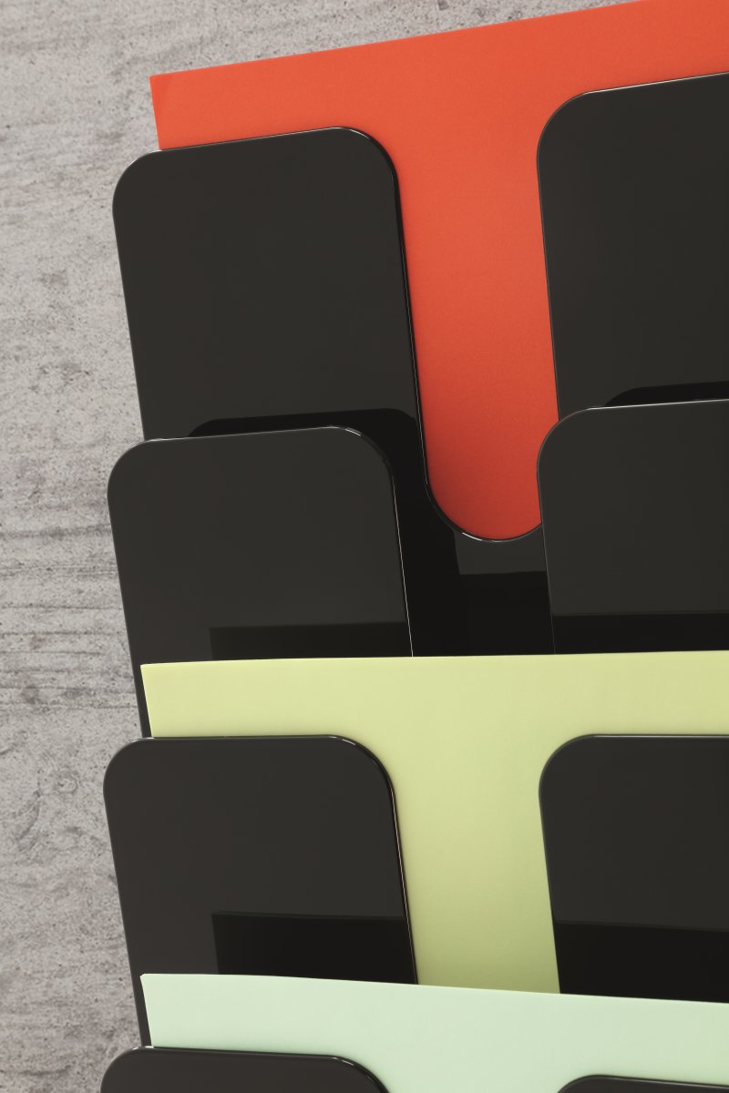 Blankettfack Durable Flexiplus A4 Stående Svart