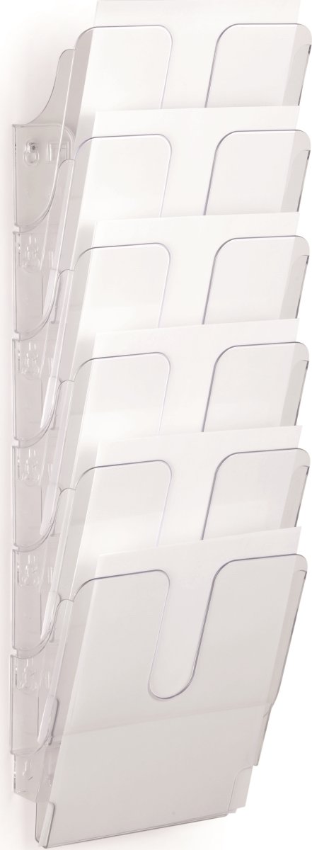 Blankettfack Durable Flexiplus A4 Stående Transp.